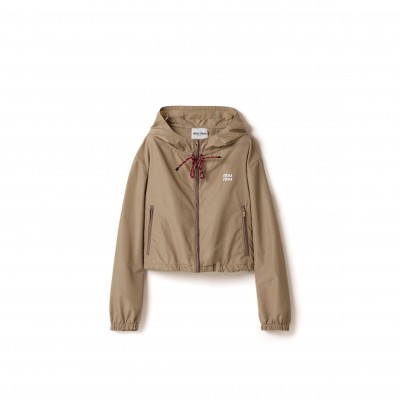MIU MIU TECHNICAL FABRIC BLOUSON JACKET ML1054